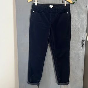 J.JILL CORDUROY ANKLE PANTS